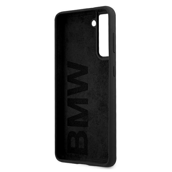 Etui BMW Samsung Galaxy S21 Plus Silicone Signature BMHCS21MSILBK Czarny Hardcase