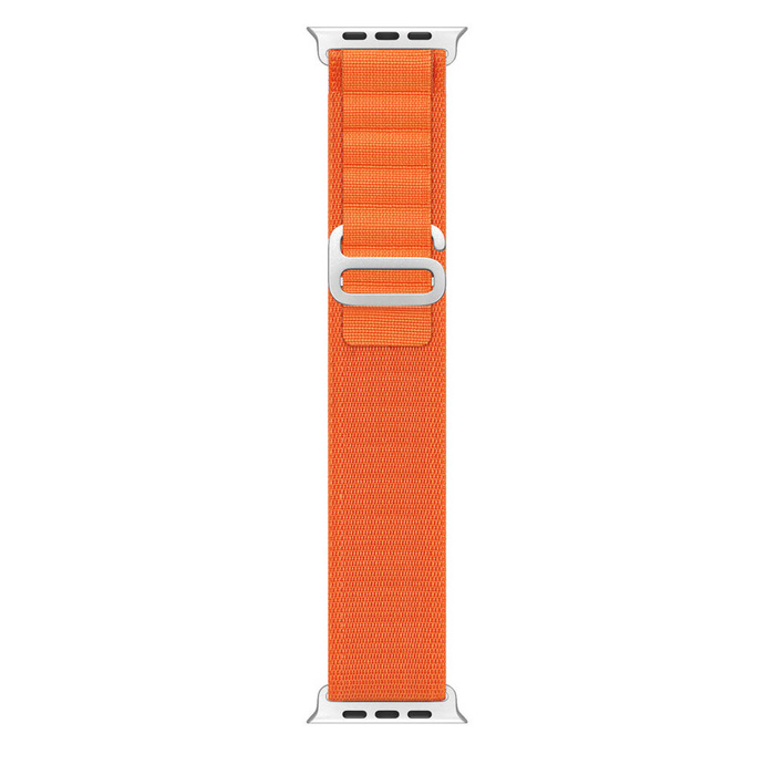 Sportowy pasek ze sprzączką do Apple Watch Ultra / 8 / 7 / 6 / SE / 5 / 4 / 3 / 2 / 1 (42, 44, 45, 49 mm) Dux Ducis Strap GS Version - pomarańczowy