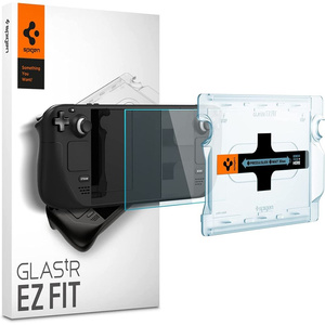 SZKŁO HARTOWANE SPIGEN GLAS.TR ”EZ FIT” STEAM DECK CLEAR