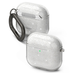 RINGKE AIR APPLE AIRPODS 4 GLITTER CLEAR