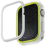 Etui UNIQ Moduo Apple Watch Series  4/5/6/7/8/SE/SE2 44/45mm limonka-biały/lime-white Case