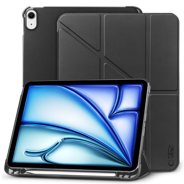 Etui Tech-protect Sc Pen Origami iPad Air 10.9 4 / 5 / 2020-2022 / 11 6 / 2024 Black Case