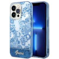 Etui GUESS Apple iPhone 14 Pro Porcelain Collection Niebieski Hardcase