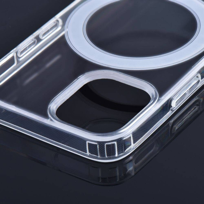 Etui Futerał Clear Mag Cover kompatybilny z MagSafe do SAMSUNG S23 Case