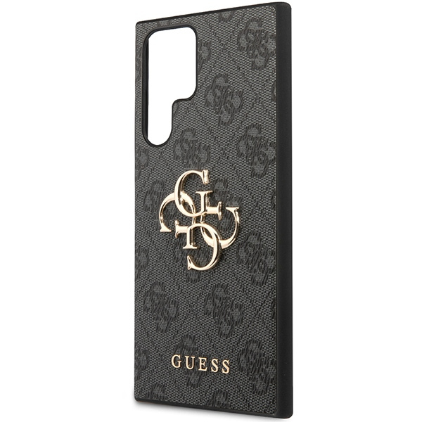 Etui Guess GUHCS24L4GMGGR Samsung Galaxy S24 Ultra S928 czarny/black hardcase 4G Big Metal Logo Case