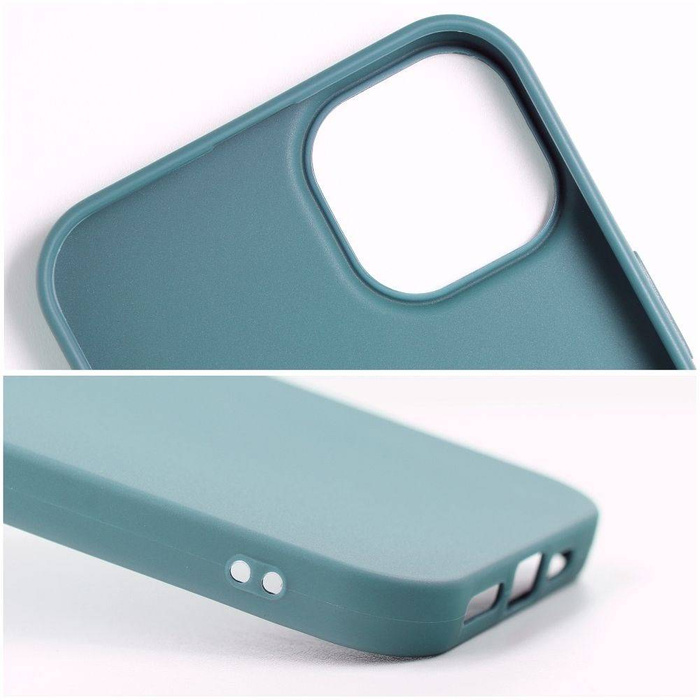 Etui Futerał MATT do XIAOMI Redmi 12 4G ciemnozielony Case