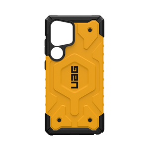 UAG Pathfinder Magnet -  obudowa ochronna do Samsung Galaxy S25 Ultra 5G z wbudowanym modułem magnetycznym (heritage yellow)