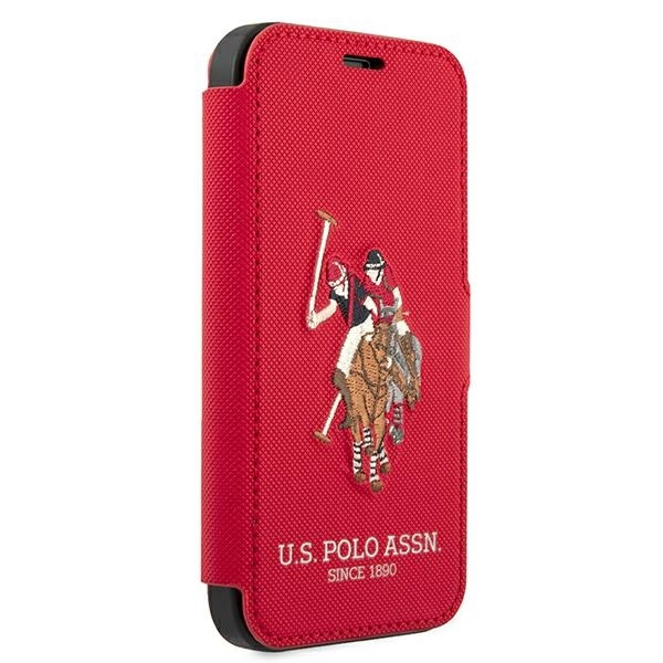 Etui US POLO Apple iPhone 12 Mini Polo Embroidery Collection Czerwony Case