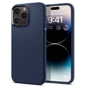 Etui Spigen Liquid Air iPhone 14 Pro Navy Blue