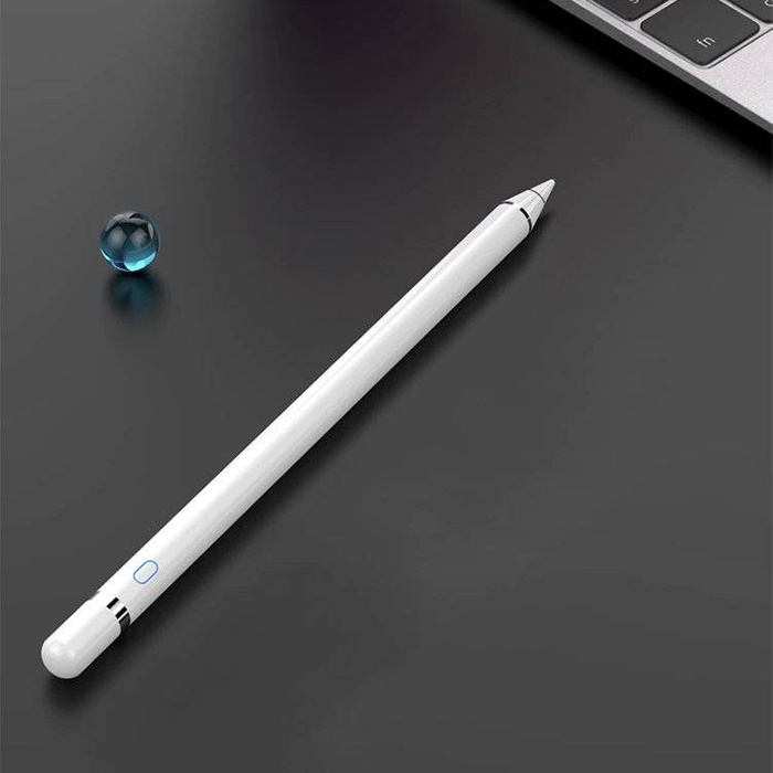 Cartinoe pojemnościowy rysik stylus pen do iPad z cienką końcówką 1,5 mm biały