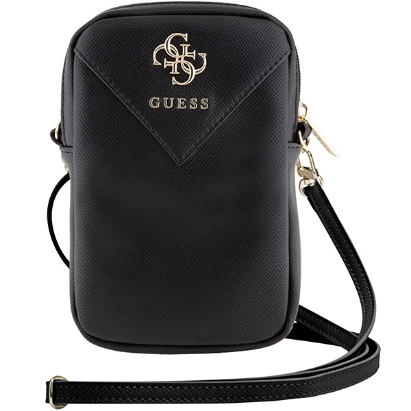 Guess Torebka GUWBZPGSTEGK czarny/black Zip Triangle 4G