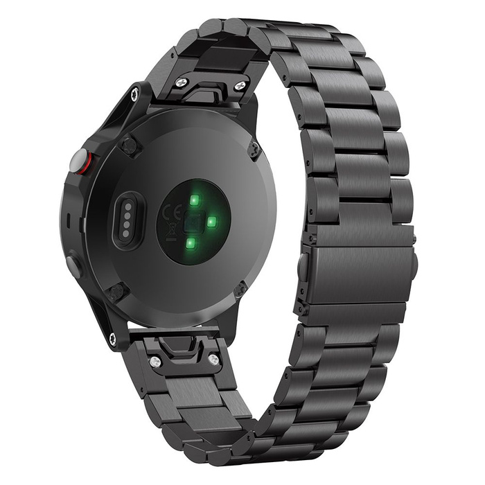 Pasek Tech-Protect Stainless Garmin Fenix 5 / 6 / 6 Pro / 7 Black