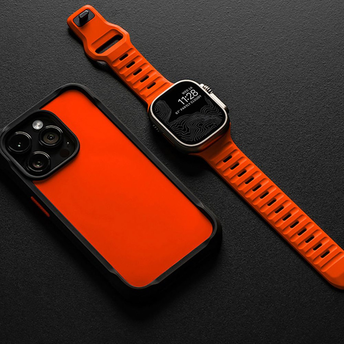 Pasek Tech-Protect Iconband Line Apple Watch 4 / 5 / 6 / 7 / 8 / Se / Ultra (42 / 44 / 45 / 49 Mm) Orange