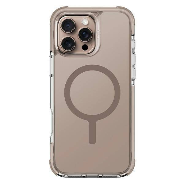 Etui UNIQ Combat iPhone 16 Pro 6.3" Magclick Charging złoty/taupe gold