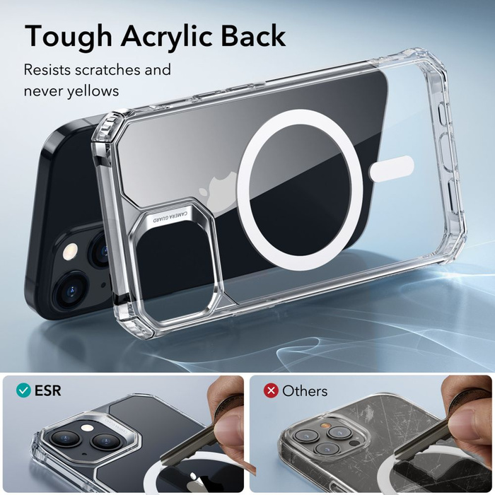 Etui Esr Air Armor Halolock Magsafe iPhone 15 Plus Clear Case