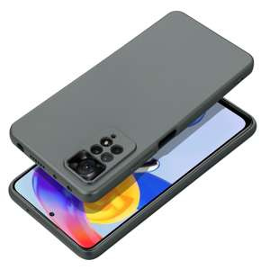 Etui Futerał METALLIC do XIAOMI Redmi NOTE 12S szary Case