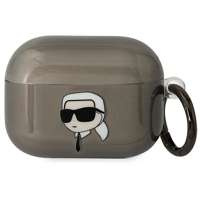 Etui Karl Lagerfeld AirPods Pro cover czarny/black Karl`s Head