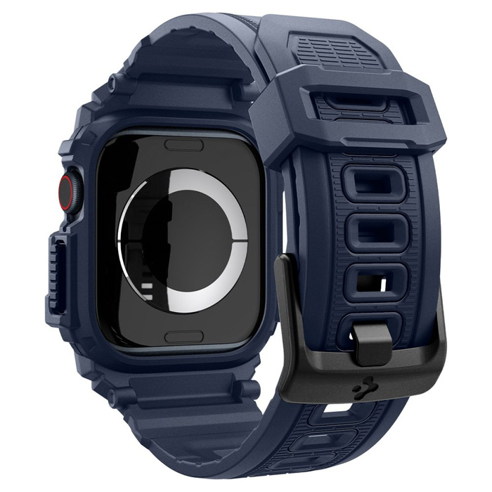 ETUI SPIGEN RUGGED ARMOR ”PRO” APPLE WATCH 10 (46 MM) NAVY BLUE