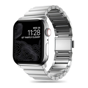 Pasek Tech-protect Steelband Apple Watch 4 / 5 / 6 / 7 / 8 / 9 / Se / Ultra 1 / 2 (42 / 44 / 45 / 49 Mm) Silver