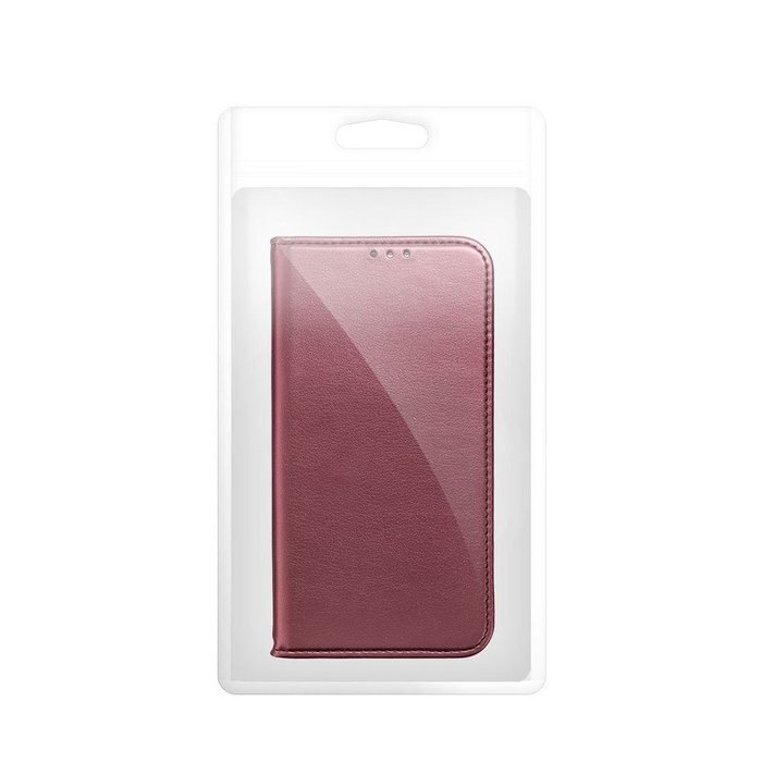 Etui Kabura Smart Magneto do Samsung Galaxy A05 burgundowy Case