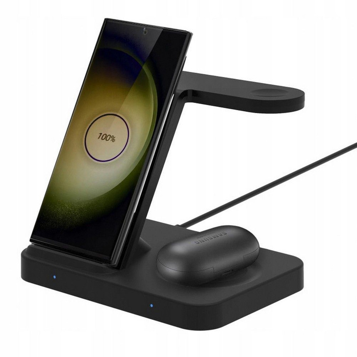 Ładowarka Indukcyjna Tech-Protect A11 3 In1 Wireless Charger Black