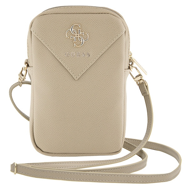 Guess Torebka GUWBZPGSTEGD złoty/light gold Zip Triangle 4G