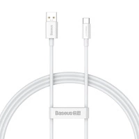 [PO ZWROCIE] Baseus Superior Series kabel SUPERVOOC USB-A do USB-C 65W 1m biały