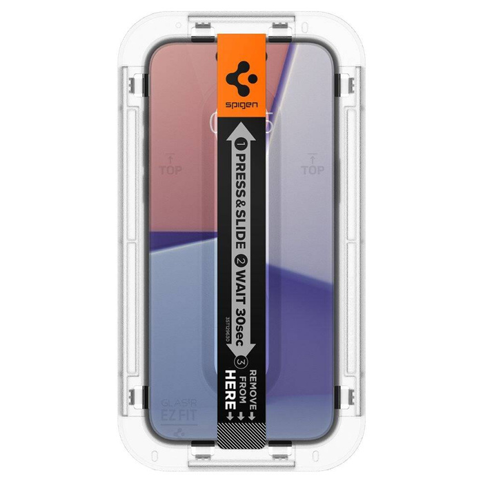 Szkło Hartowane Spigen Glas.tr ”ez Fit” 2-pack iPhone 16 / 15 Clear