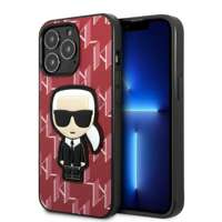 Etui Karl Lagerfeld Klhcp13xpmnikpi iPhone 13 Pro Max 6,7" Hardcase Czerwony/red Monogram Ikonik Patch Case