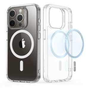 Etui Esr Ch Halolock Magsafe iPhone 15 Pro Clear Case