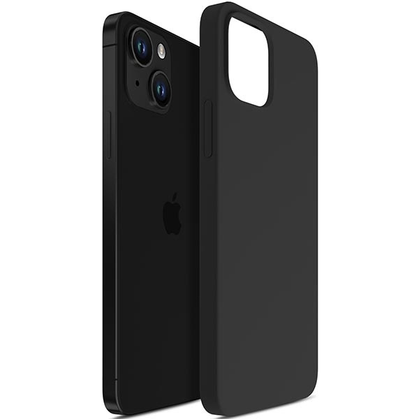 ETUI 3MK Silicone Case iPhone 13 mini 5,4" czarny/black Case