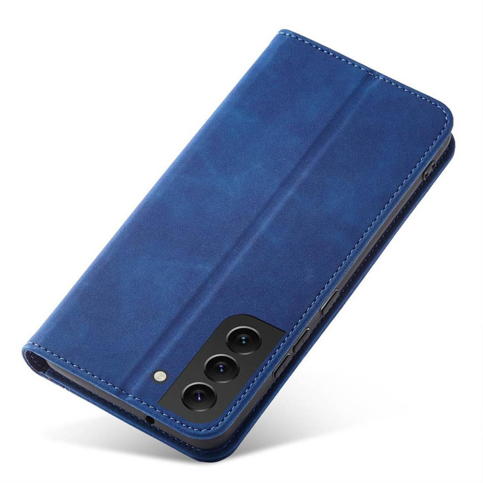 Magnet Fancy Case etui Samsung Galaxy S23 pokrowiec z klapką portfel podstawka niebieskie