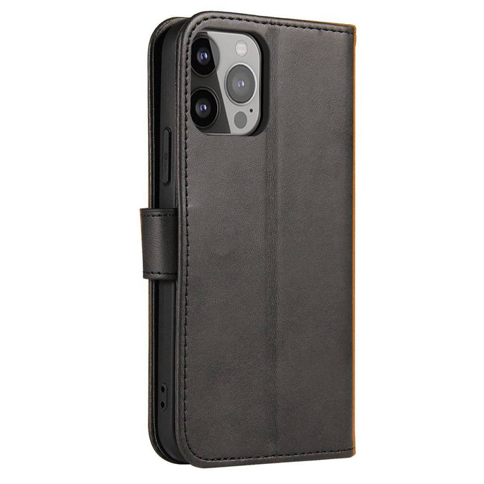 Etui Magnet Case etui do Xiaomi Redmi Note 12 5G / Poco X5 5G pokrowiec z klapką portfel podstawka czarne Case