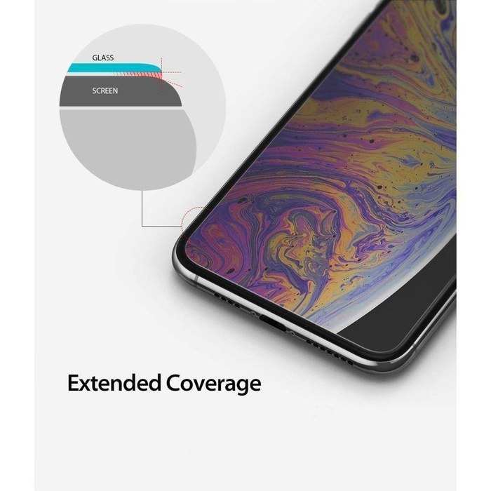 SZKŁO Hartowane RINGKE ID-3PACK iPhone XS MAX Clear