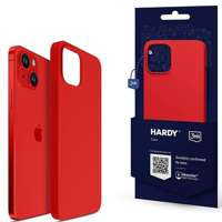 Etui 3MK Hardy Case iPhone 13 6,1" czerwony/red MagSafe