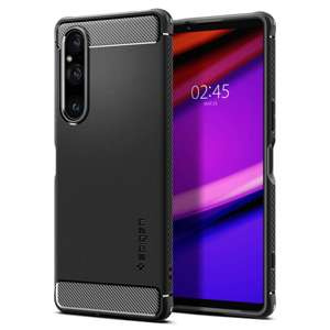 Etui Spigen Rugged Armor Sony Xperia 1 V Matte Black Case