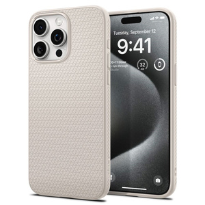 Etui Spigen Liquid Air iPhone 15 Pro Natural Titanium