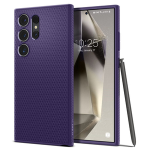 Etui Spigen Liquid Air Samsung Galaxy S24 Ultra Deep Purple Case