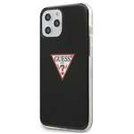 Etui GUESS Apple iPhone 12 Mini Triangle Collection Czarny Hardcase