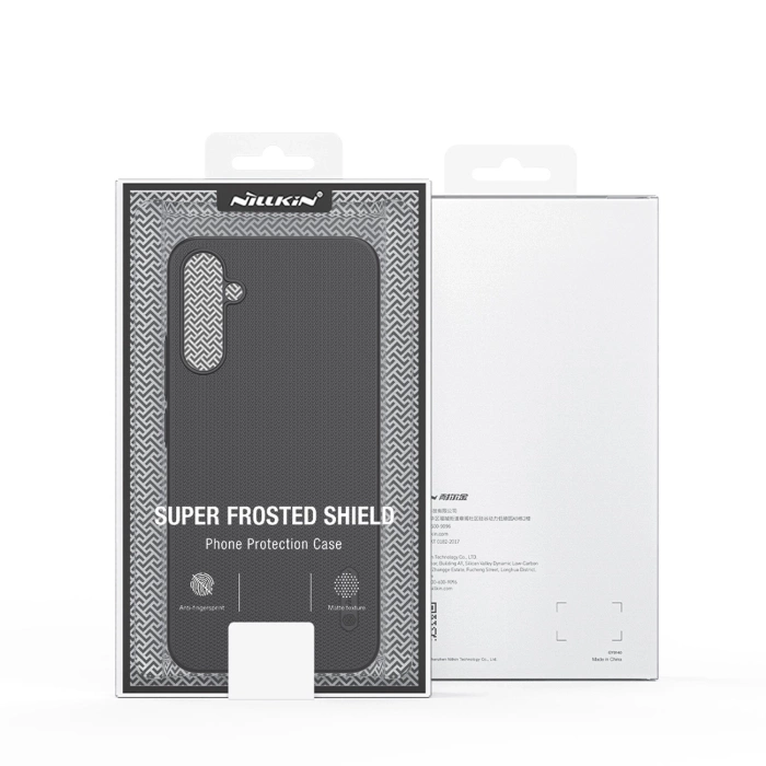 Sztywne etui do Samsung Galaxy A34 5G Nillkin Super Frosted Shield - czerwone