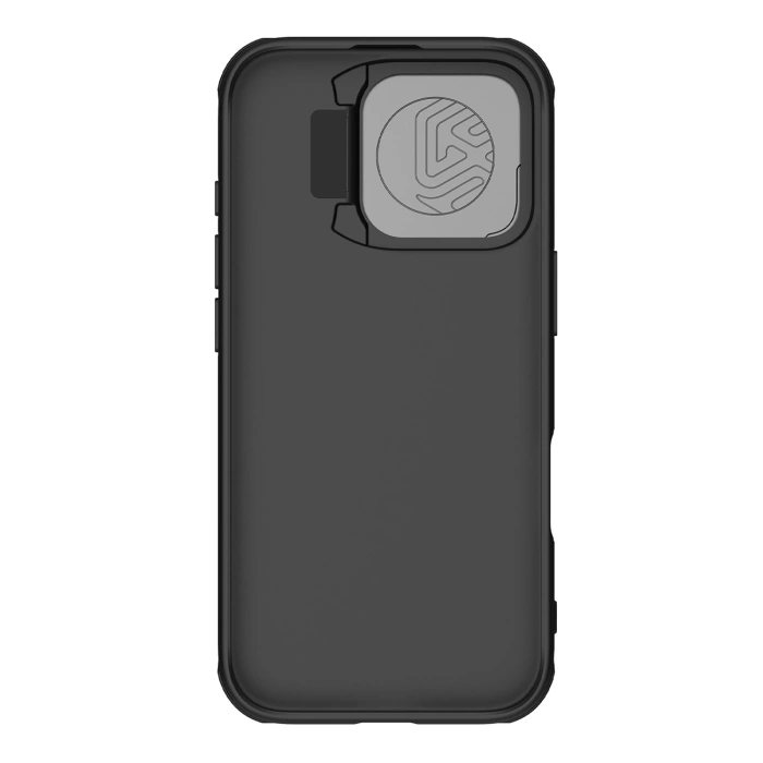 Etui Nillkin CamShield Prop Case na iPhone 16 Pro Max z osłoną na aparat i podstawką - czarne