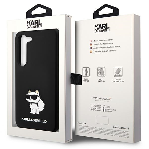 Etui Karl Lagerfeld Silicone Nft Choupette - Etui Samsung Galaxy S23 (czarny) Case