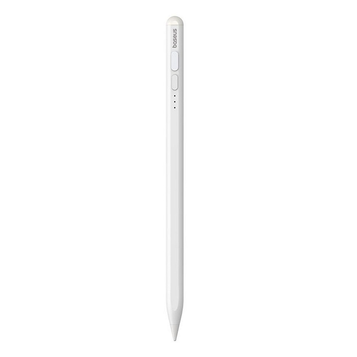 BASEUS rysik do telefonu pojemnościowy Stylus Writing 2 Lite LED (wersja aktywna + kabel Typ C do Typ C) 130 mAh biały P80015802213-01/BS-PS010