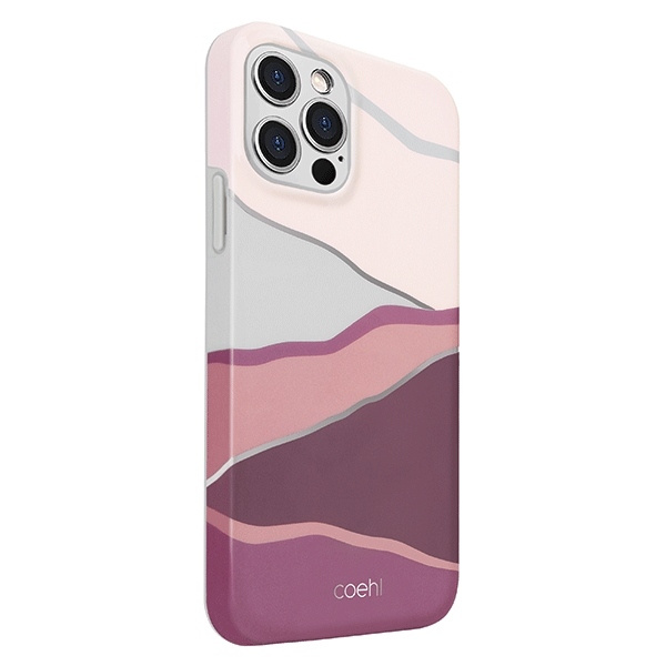 UNIQ etui Coehl Ciel iPhone 12 Pro Max 6,7" różowy/sunset pink