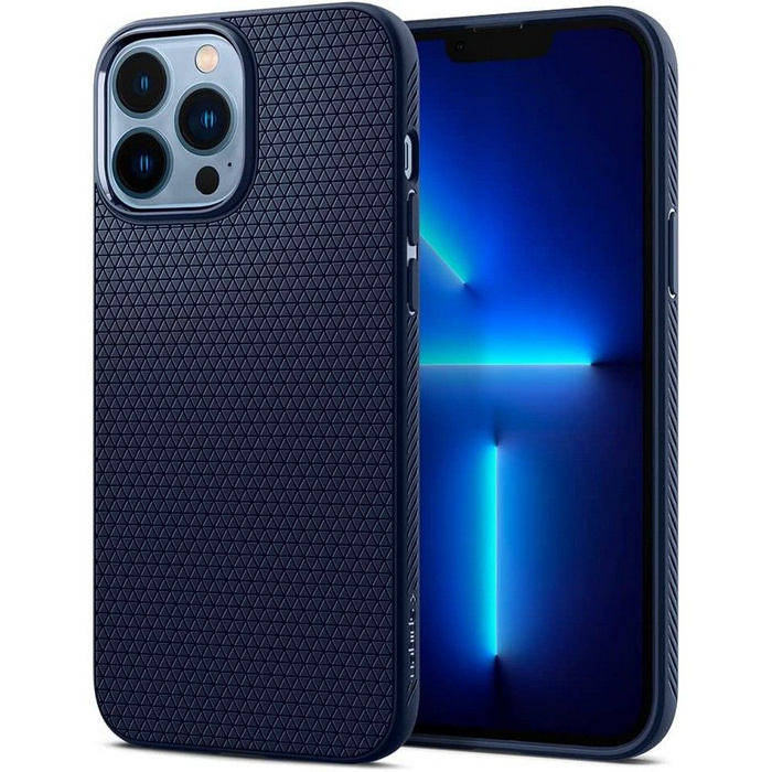 Spigen Liquid Air iPhone 13 Pro Etui Navy Blue Case