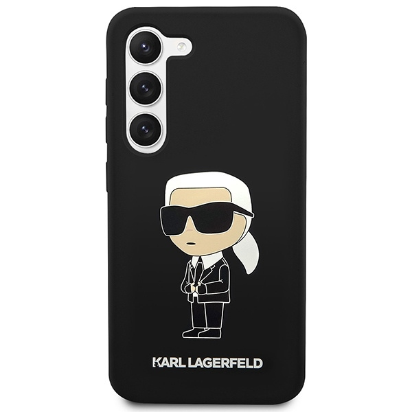 Etui Karl Lagerfeld Silicone Nft Ikonik - Etui Samsung Galaxy S23 (czarny) Case