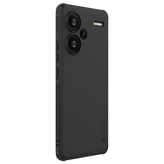 NILLKIN super frosted shield PRO XIAOMI REDMI NOTE 13 PRO+ 5G, BLACK / CZARNY