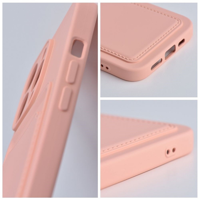 Etui Futerał CARD CASE do XIAOMI Redmi 12 4G różowy Case