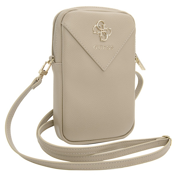 Guess Torebka GUWBZPGSTEGD złoty/light gold Zip Triangle 4G