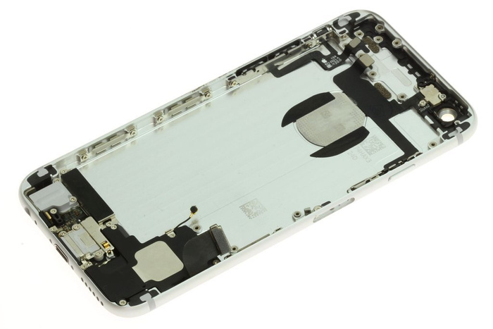 Oryginalny Korpus Obudowa Klapka Baterii APPLE iPhone 6 GNIAZDO A1586 Silver NOWY